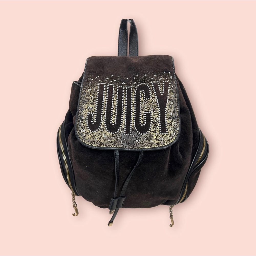 Vintage Brown Juicy Couture Backpack